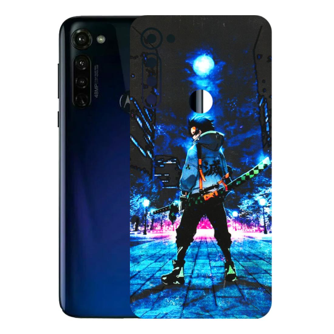 Motorola Phone Skins (All Models) - Demon Slayer Sword - 3D Embossed Finish (L-247) Motorola Moto G Stylus