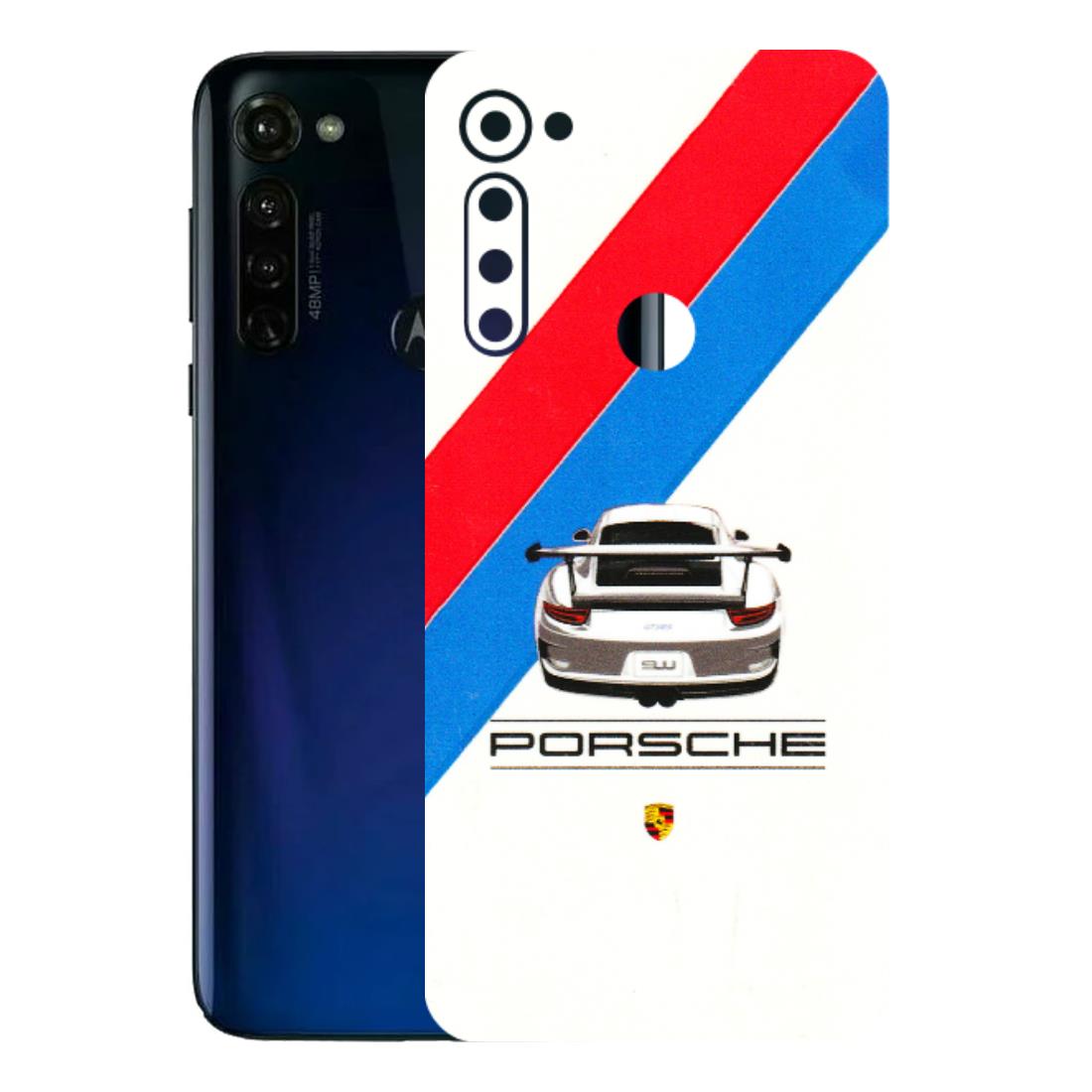 Motorola Phone Skins (All Models) - Porche Car Sober Logo - 3D Embossed Finish (L-248) Motorola Moto G Stylus