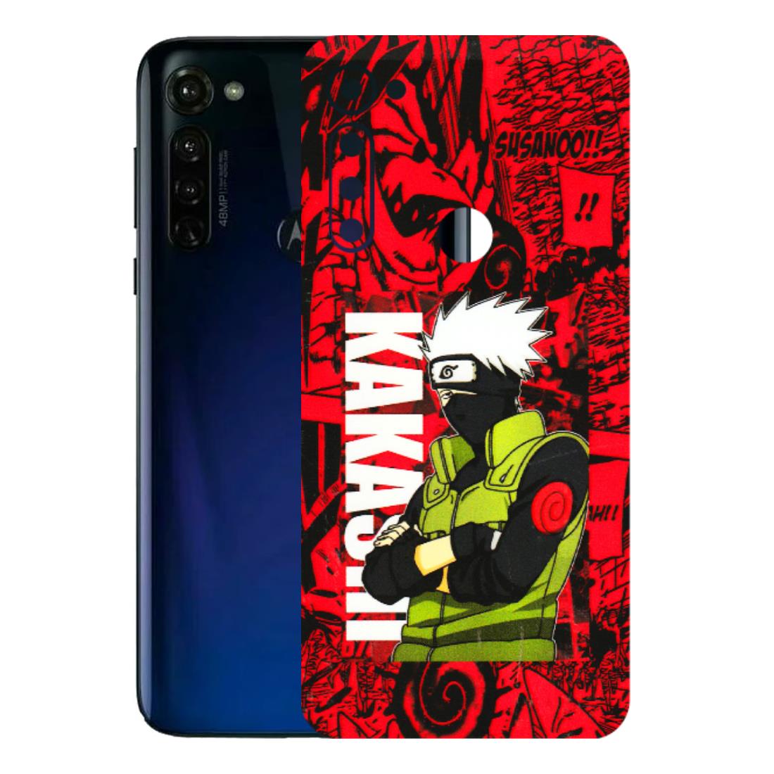 Motorola Phone Skins (All Models) - Kakashi Red Anime - 3D Embossed Finish (L-251) Motorola Moto G Stylus