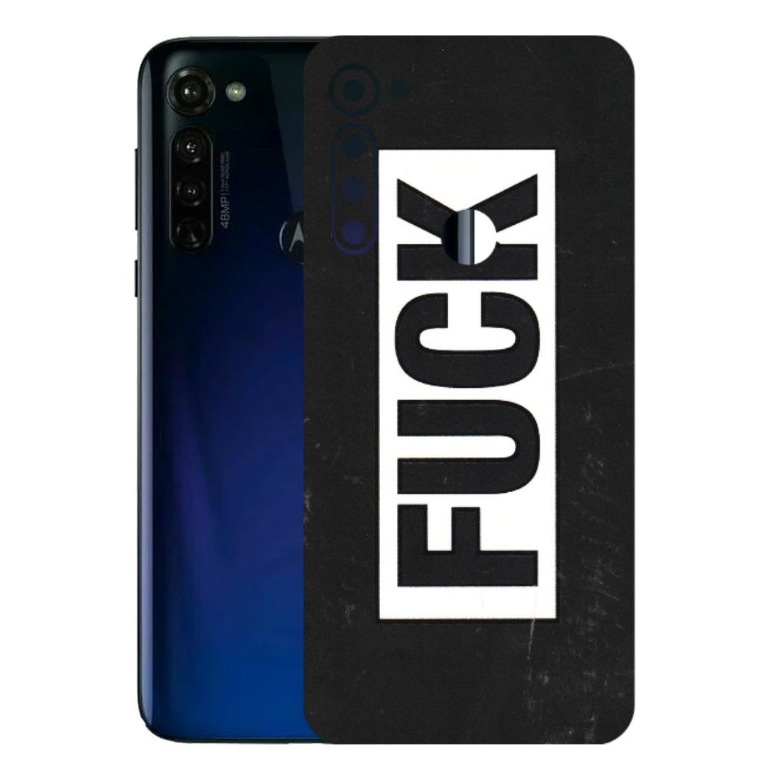 Motorola Phone Skins (All Models) - The F Word - 3D Embossed Finish (L-255) Motorola Moto G Stylus