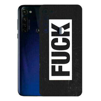 Motorola Phone Skins (All Models) - The F Word - 3D Embossed Finish (L-255) Motorola Moto G Stylus
