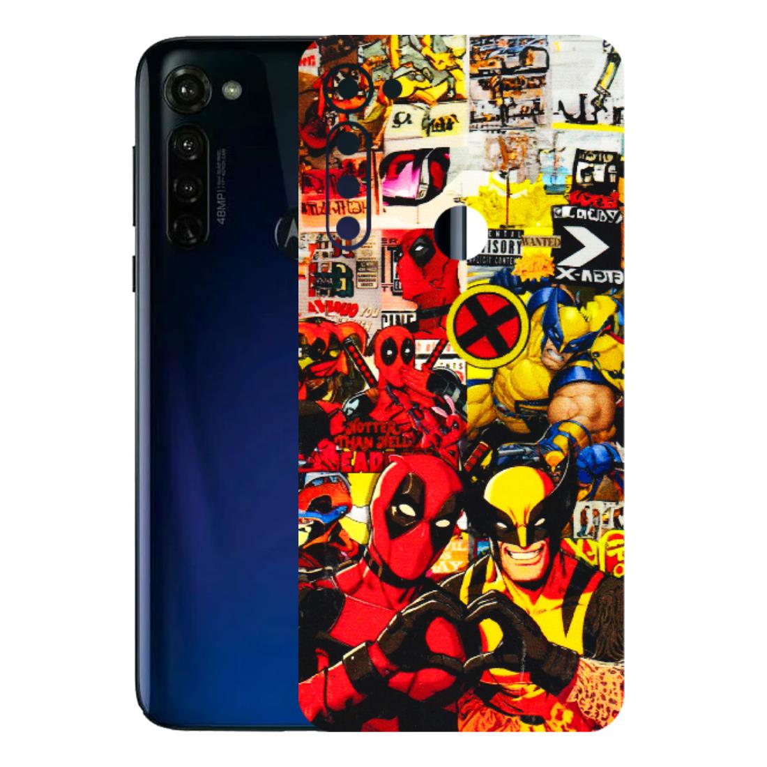 Motorola Phone Skins (All Models) - Spidy Wolverine - 3D Embossed Finish (L-310) Motorola Moto G Stylus