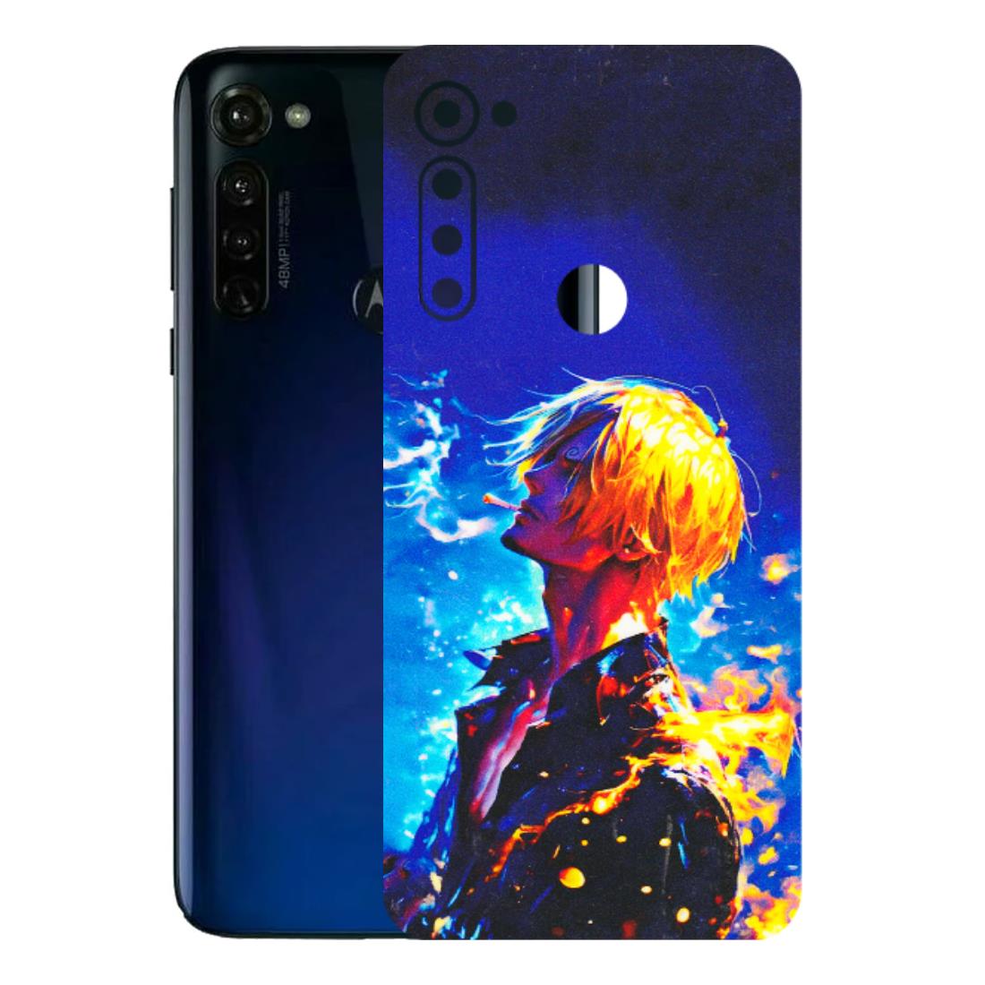 Motorola Phone Skins (All Models) - Sanji Vinsmoke One Piece - 3D Embossed Finish (L-319) Motorola Moto G Stylus