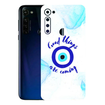 Motorola Phone Skins (All Models) - Evil Eye Good Things Are Coming - 3D Embossed Finish (L-322) Motorola Moto G Stylus
