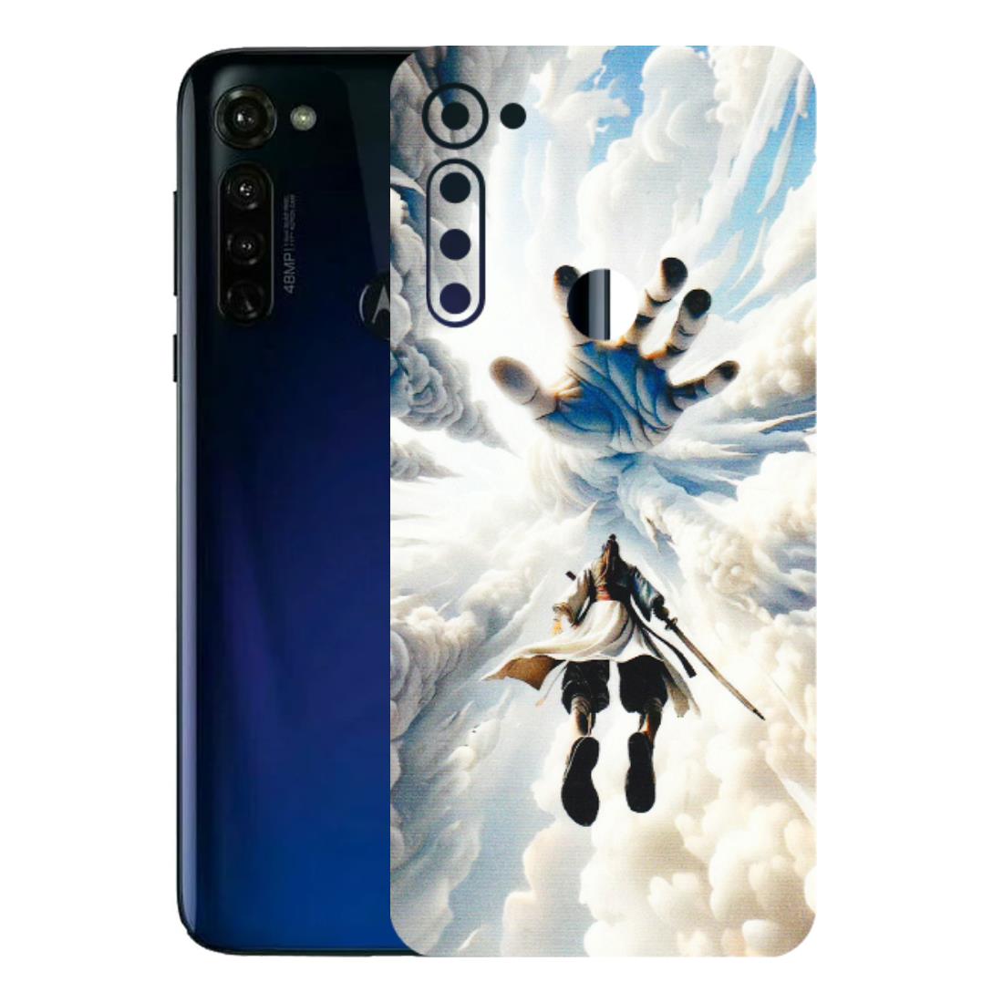Motorola Phone Skins (All Models) - Big Hand With Monkey King - 3D Embossed Finish (L-323) Motorola Moto G Stylus