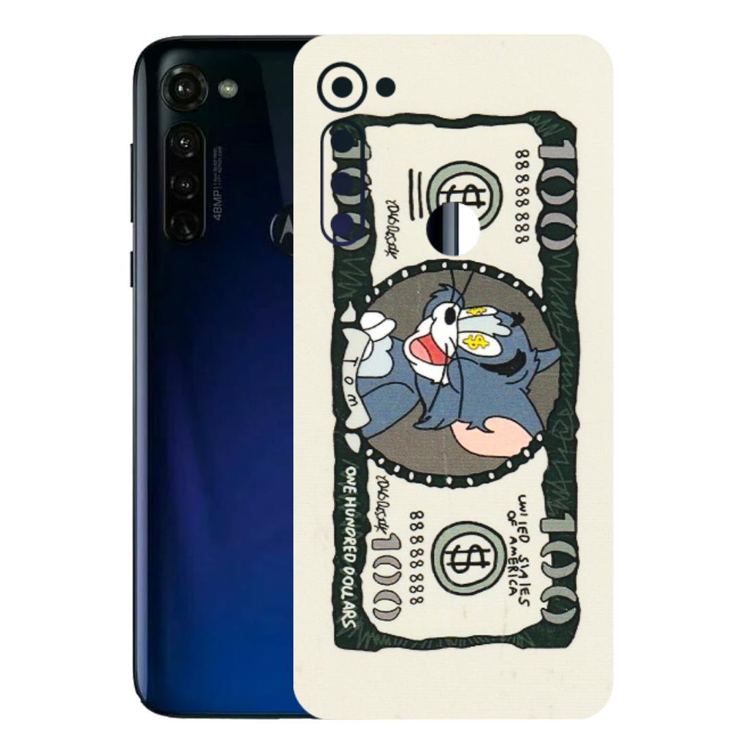 Motorola Phone Skins (All Models) - Tom Hundred Dollar - 3D Embossed Finish (L-324) Motorola Moto G Stylus