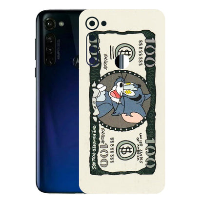 Motorola Phone Skins (All Models) - Tom Hundred Dollar - 3D Embossed Finish (L-324) Motorola Moto G Stylus