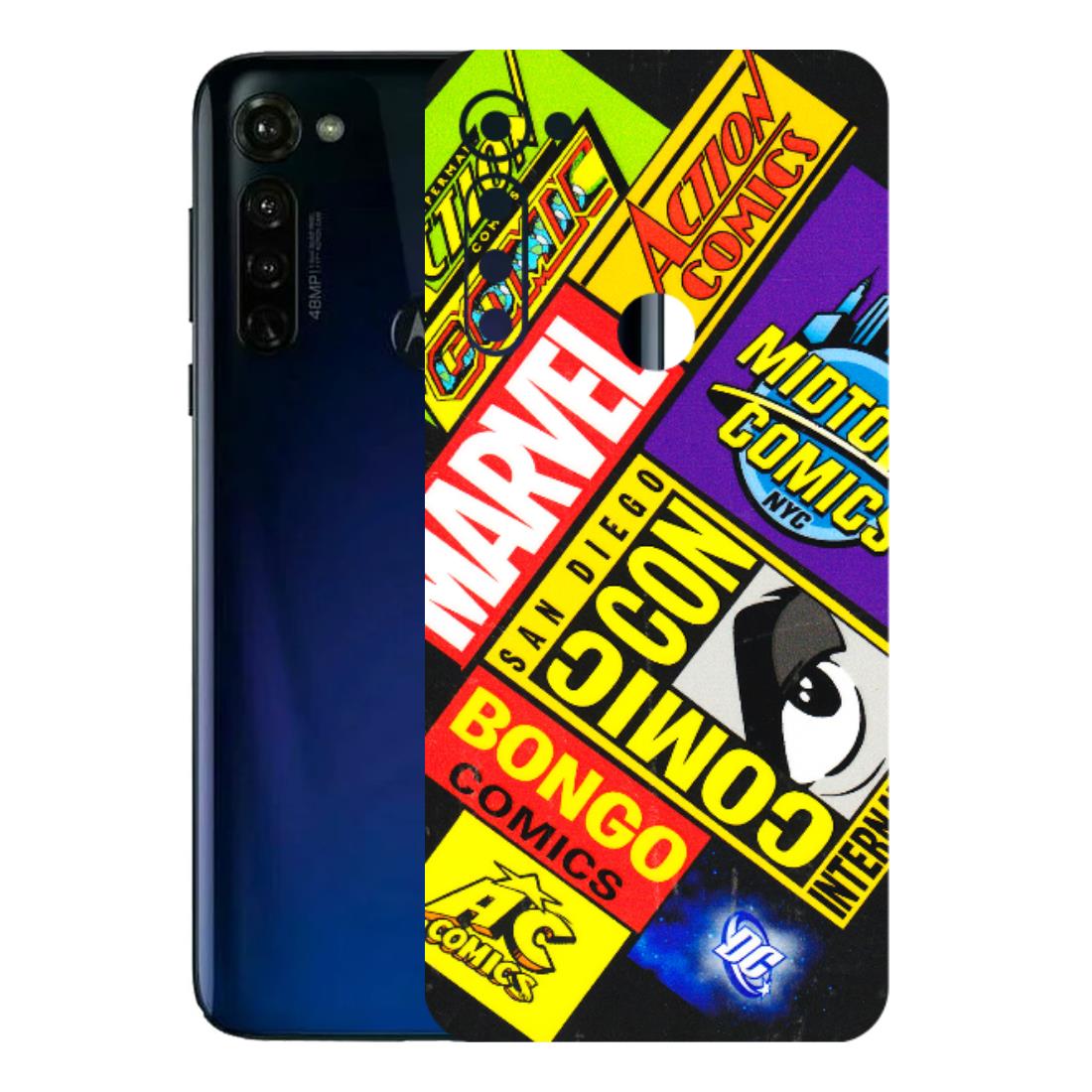 Motorola Phone Skins (All Models) - Bongo Comic Con - 3D Embossed Finish (L-325) Motorola Moto G Stylus