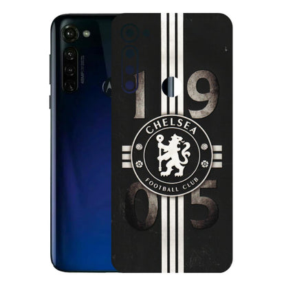 Motorola Phone Skins (All Models) - Chelsea Fan Club - 3D Embossed Finish (L-36) Motorola Moto G Stylus