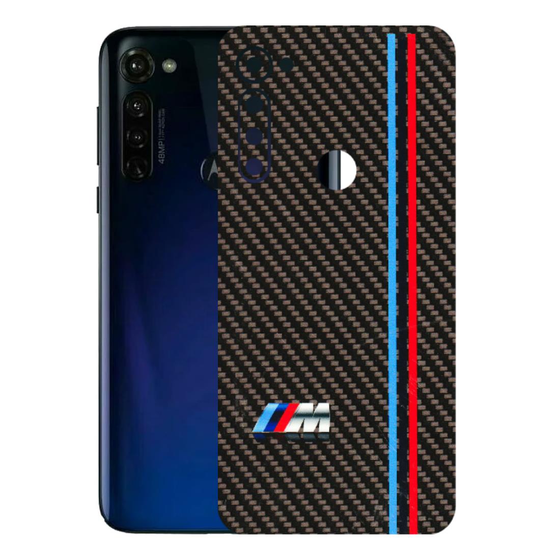 Motorola Phone Skins (All Models) - BM Carbon Fiber Feels - 3D Embossed Finish (L-38) Motorola Moto G Stylus