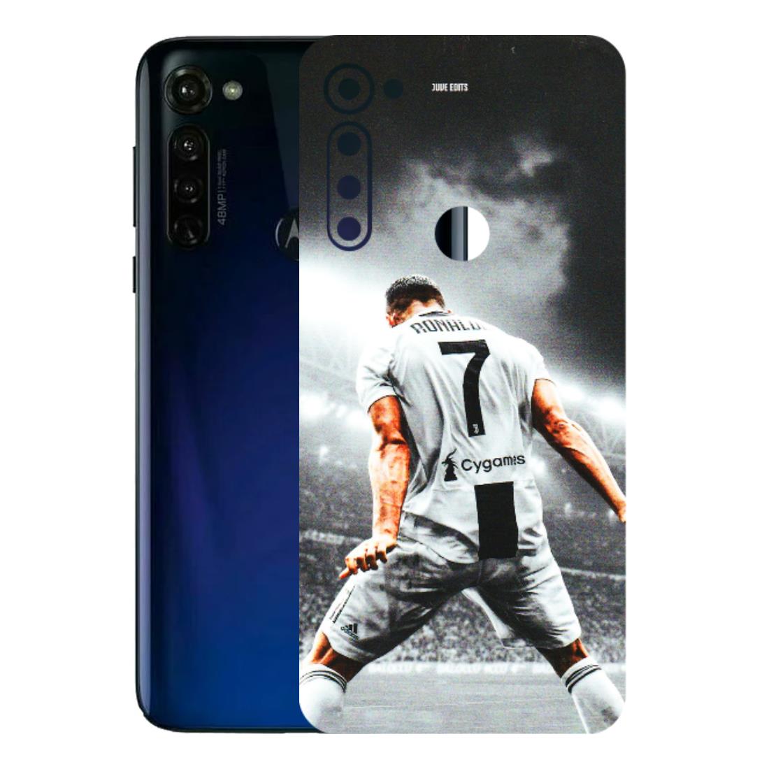Motorola Phone Skins (All Models) - Ronaldo CR7 Crazy - 3D Embossed Finish (L-44) Motorola Moto G Stylus