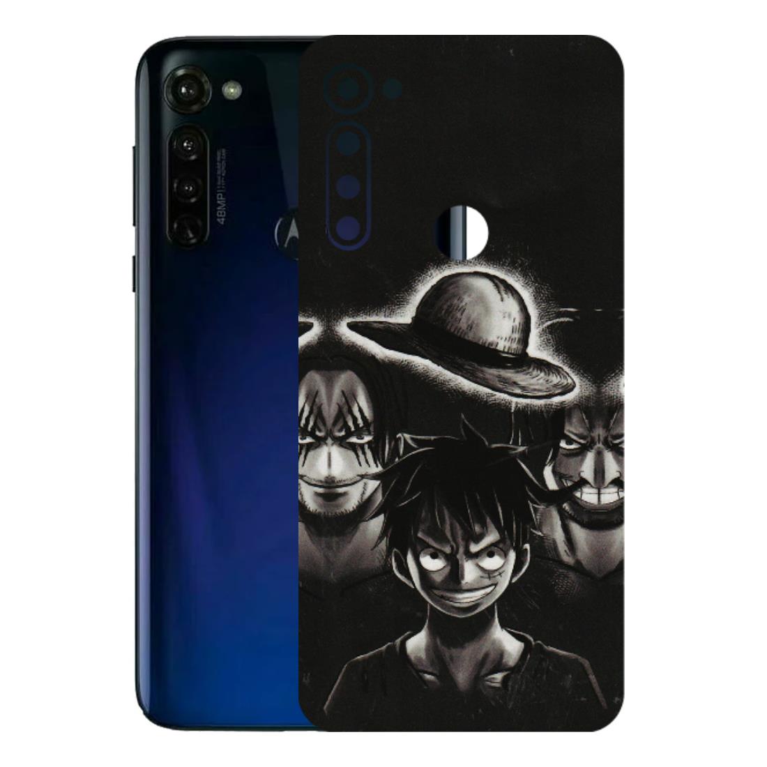 Motorola Phone Skins (All Models) - Black Luffy Hat - 3D Embossed Finish (L-57) Motorola Moto G Stylus