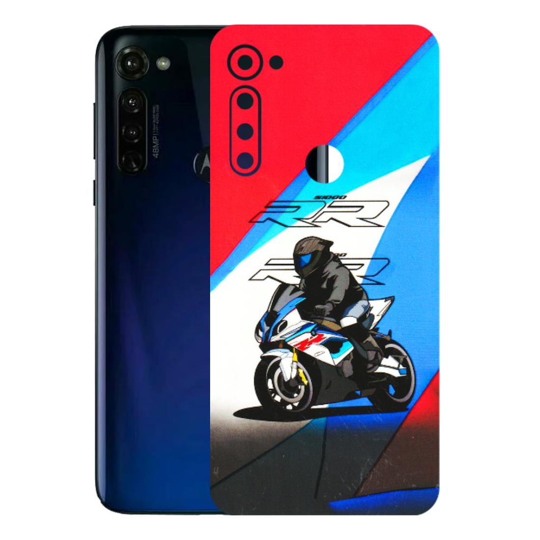 Motorola Phone Skins (All Models) - Bikers Love - 3D Embossed Finish (L-58) Motorola Moto G Stylus