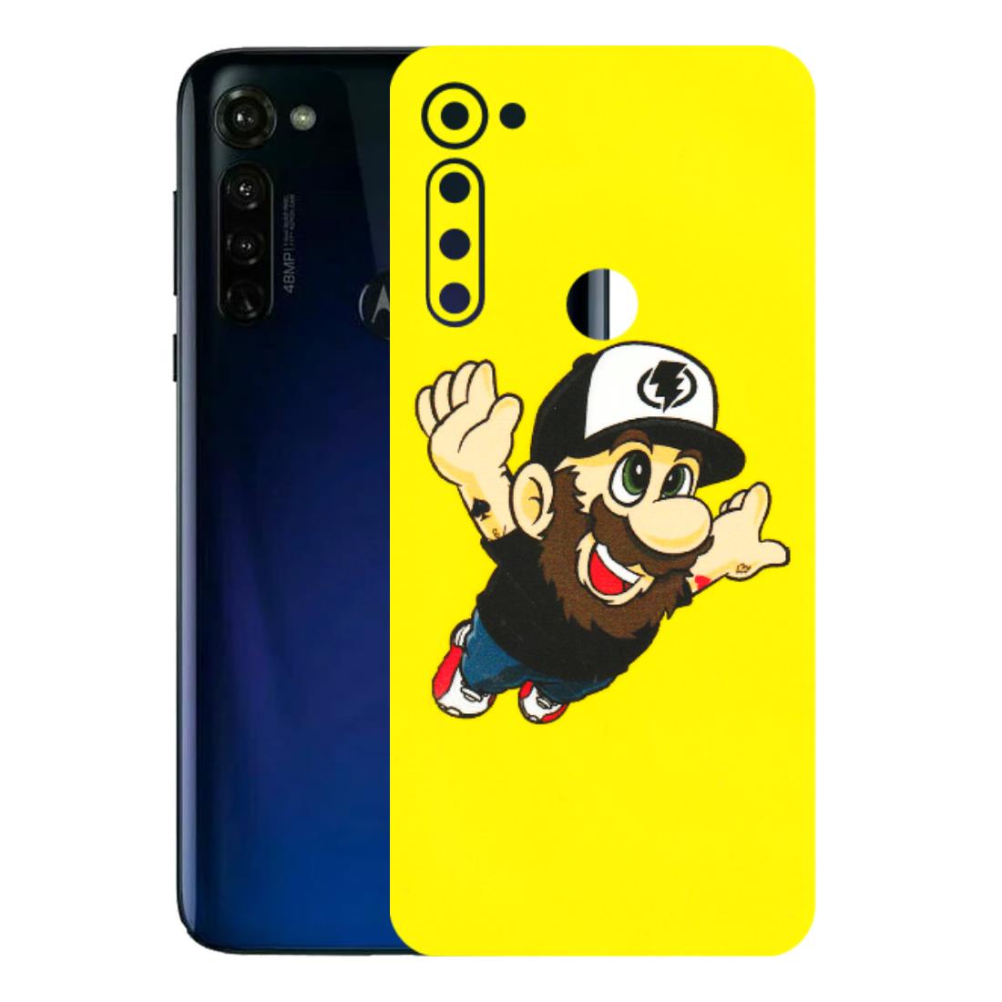 Motorola Phone Skins (All Models) - Flying Beardo - 3D Embossed Finish (L-60) Motorola Moto G Stylus
