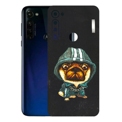 Motorola Phone Skins (All Models) - Puppy N Hoodie - 3D Embossed Finish (L-90) Motorola Moto G Stylus