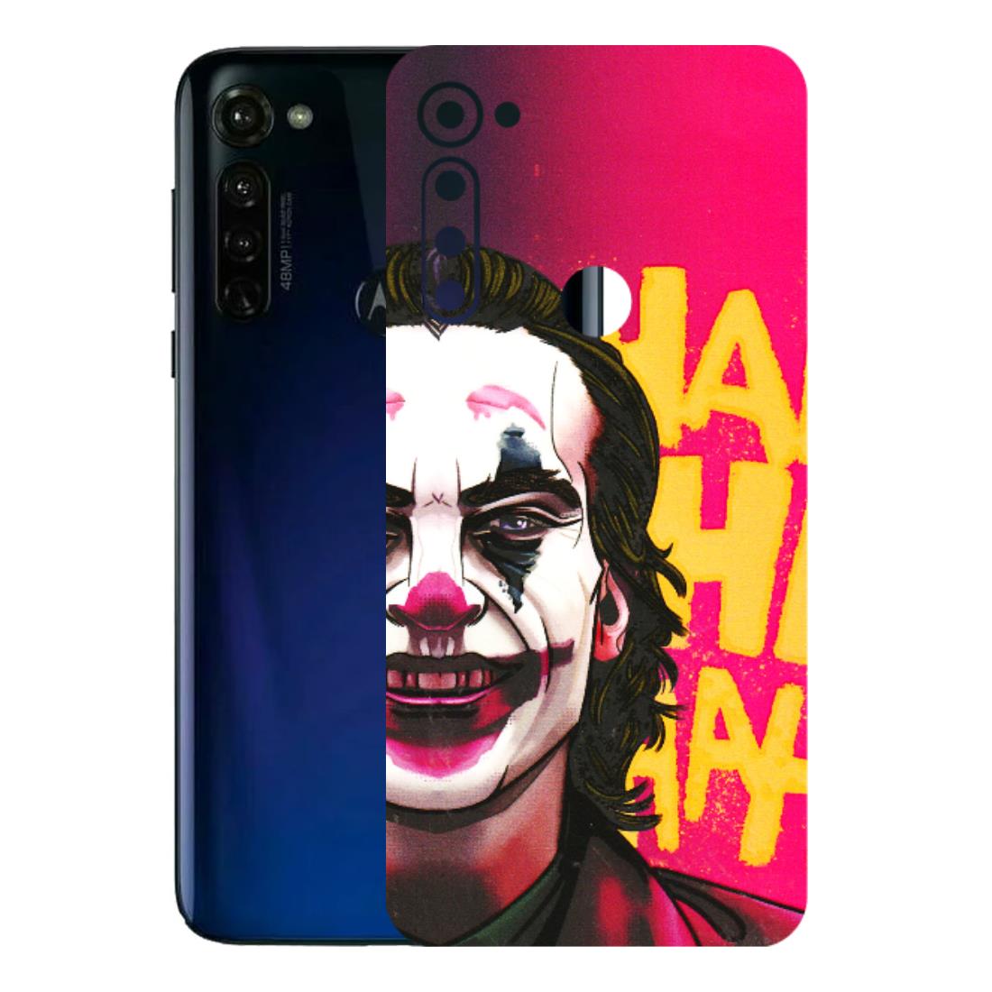 Motorola Phone Skins (All Models) - Joker Evil Laugh - 3D Embossed Finish (L-97) Motorola Moto G Stylus