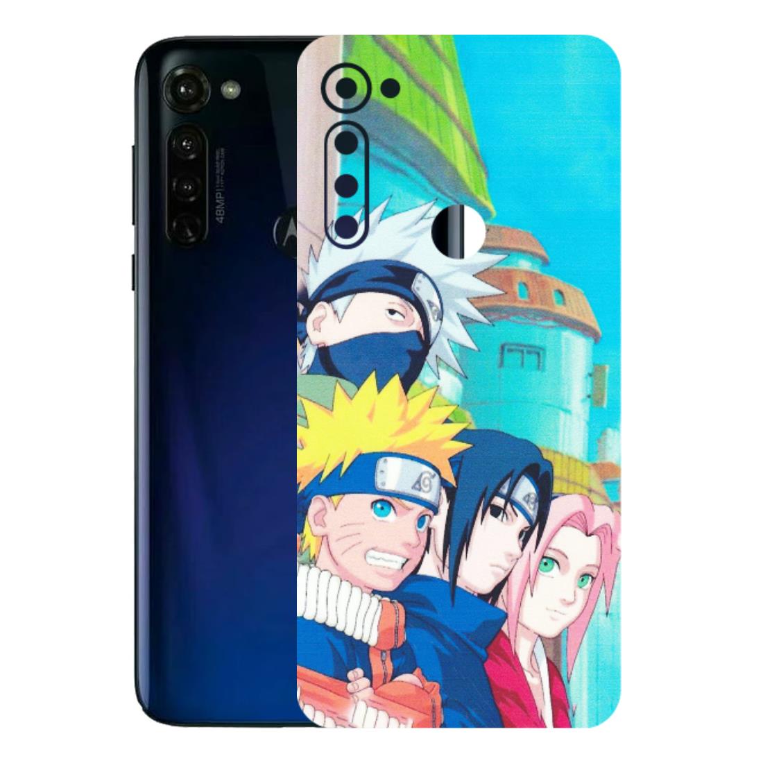 Motorola Phone Skins (All Models) - Team Minato And Kakashi - Matte Finish (M-101) Motorola Moto G Stylus