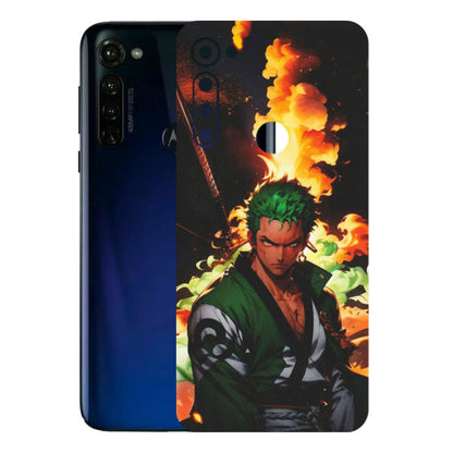 Motorola Phone Skins (All Models) - Roronoa Zoro - Matte Finish (M-102) Motorola Moto G Stylus