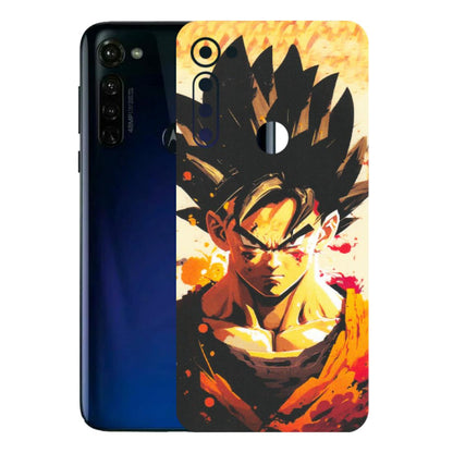 Motorola Phone Skins (All Models) - Angry Goku - Matte Finish (M-12) Motorola Moto G Stylus