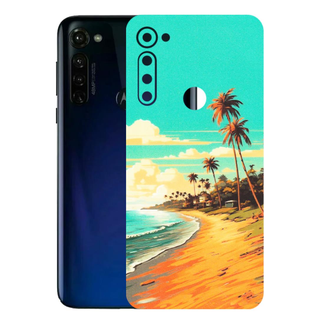 Motorola Phone Skins (All Models) - Miami Beach - Matte Finish (M-136) Motorola Moto G Stylus