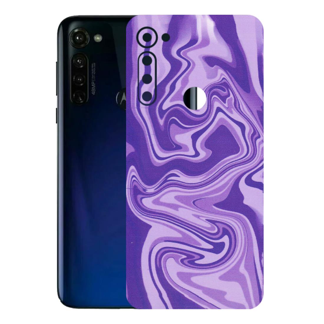 Motorola Phone Skins (All Models) - Hazy Purple Nights - Matte Finish (M-14) Motorola Moto G Stylus