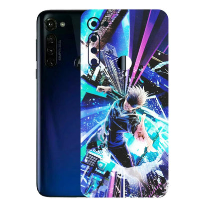 Motorola Phone Skins (All Models) - Manga Action Jujustu Kaisen Anime - Matte Finish (M-155) Motorola Moto G Stylus