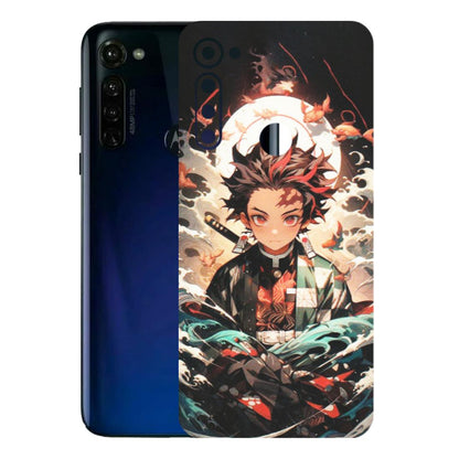 Motorola Phone Skins (All Models) - Tanjiro Demon Slayer Anime - Matte Finish (M-158) Motorola Moto G Stylus