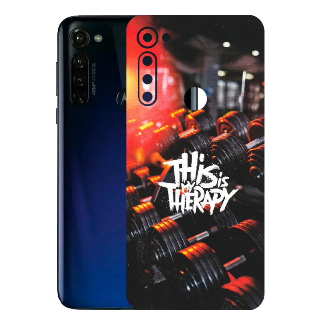 Motorola Phone Skins (All Models) - GYM Lover Therapy - Matte Finish (M-160) Motorola Moto G Stylus