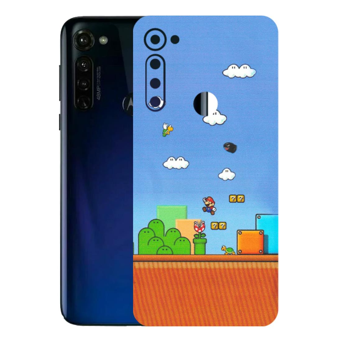 Motorola Phone Skins (All Models) - Mario Game Scene - Matte Finish (M-24) Motorola Moto G Stylus