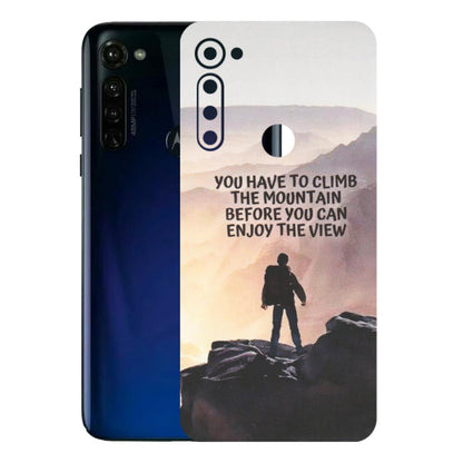 Motorola Phone Skins (All Models) - Motivational Hiking Mountain - Matte Finish (M-28) Motorola Moto G Stylus