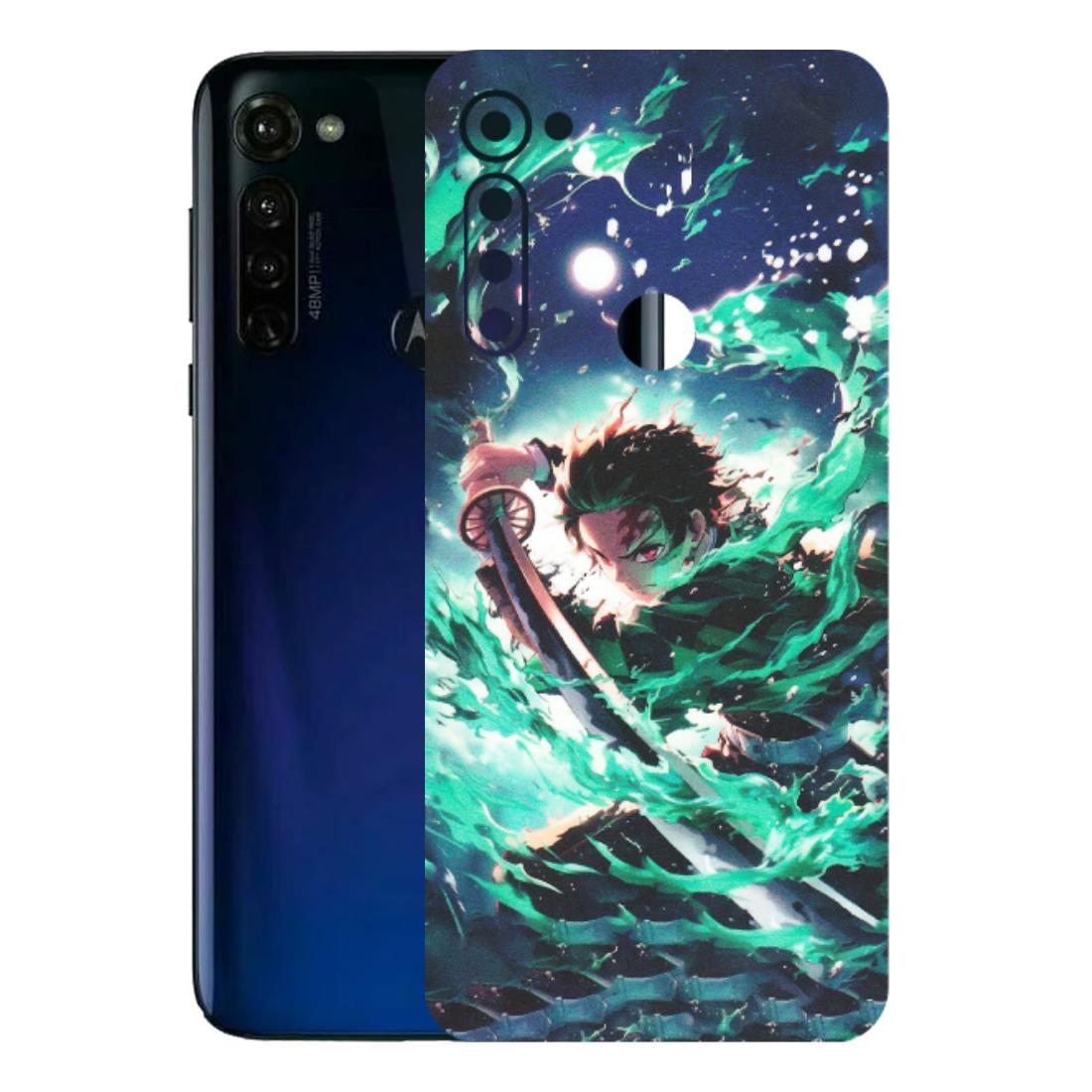Motorola Phone Skins (All Models) - Sword Fighter Anime - Matte Finish (M-29) Motorola Moto G Stylus