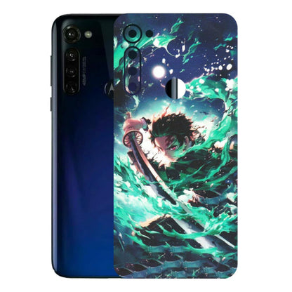 Motorola Phone Skins (All Models) - Sword Fighter Anime - Matte Finish (M-29) Motorola Moto G Stylus