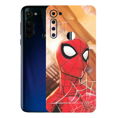Motorola Phone Skins (All Models) - Spiderman Face New - Matte Finish (M-41) Motorola Moto G Stylus