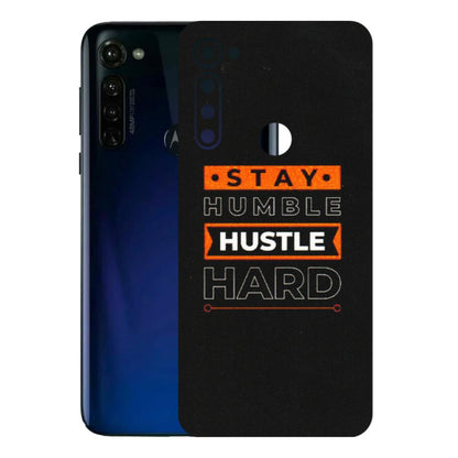 Motorola Phone Skins (All Models) - Stay Humble Stay Hard - Matte Finish (M-48) Motorola Moto G Stylus