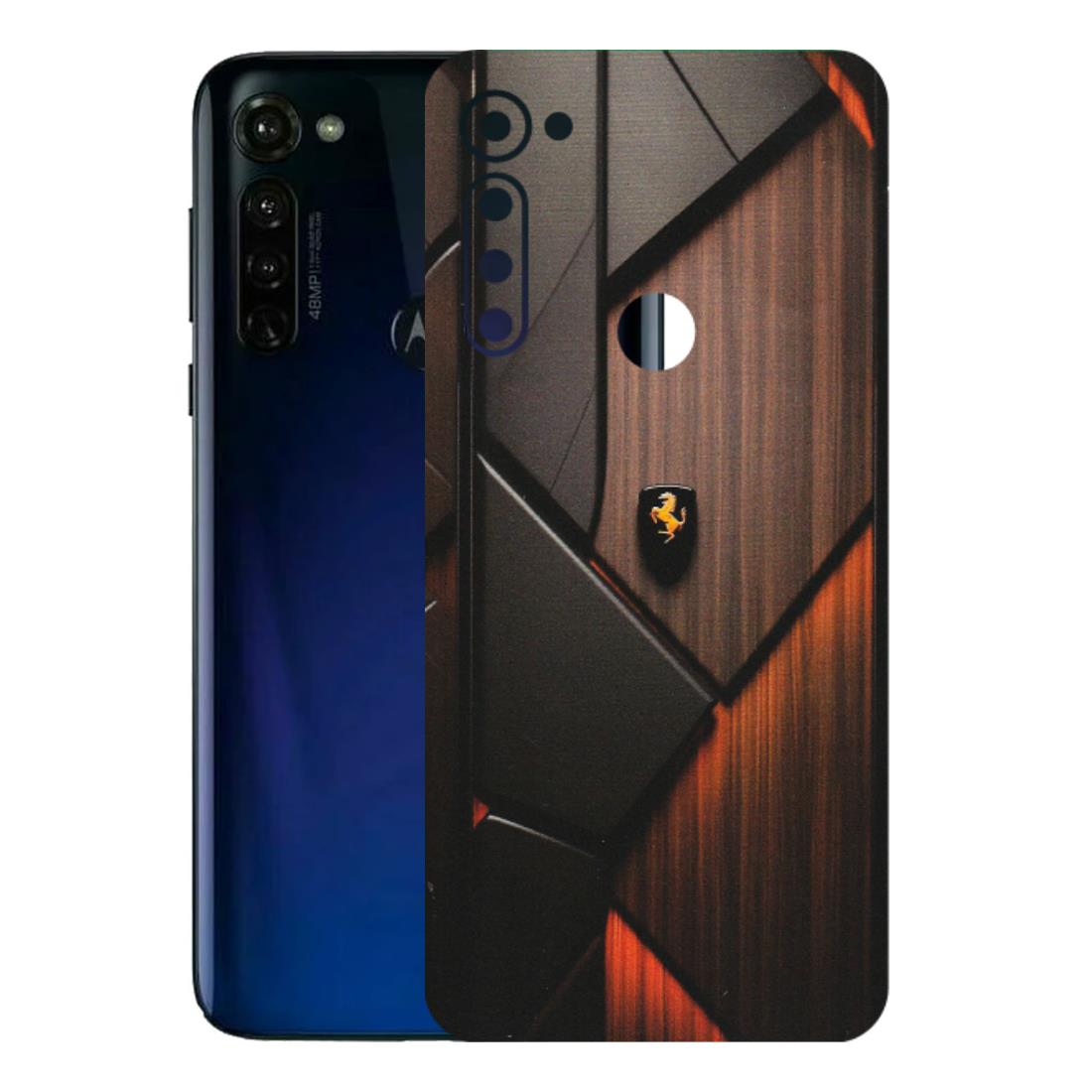 Motorola Phone Skins (All Models) - Lambo Beauty Wood Pattern Sober - Matte Finish (M-51) Motorola Moto G Stylus