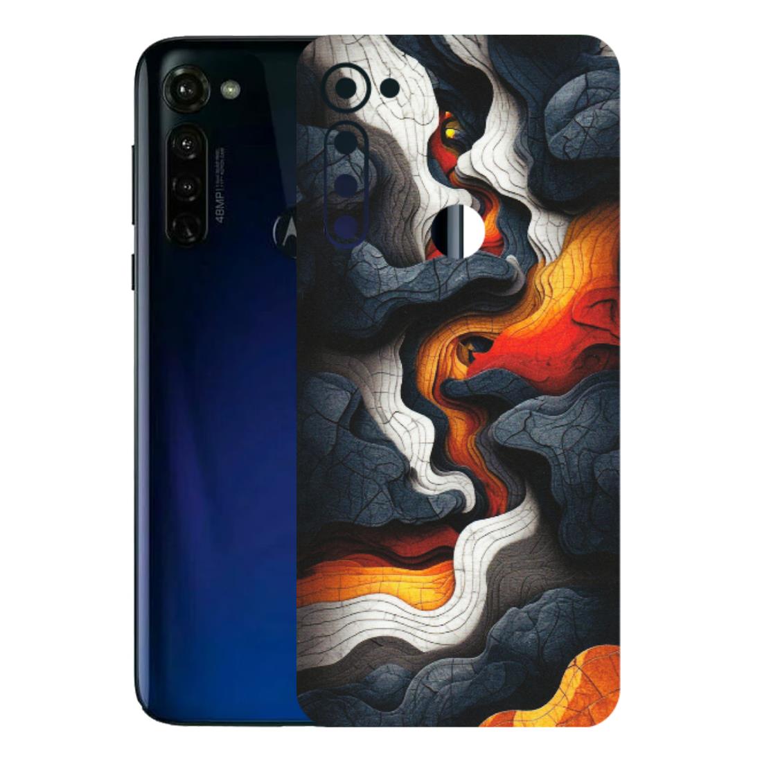 Motorola Phone Skins (All Models) - Abstract Volcanic Layers - Matte Finish (M-52) Motorola Moto G Stylus