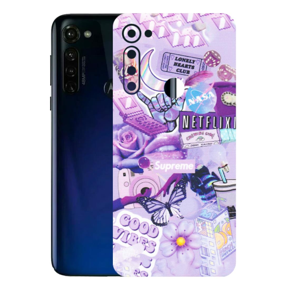 Motorola Phone Skins (All Models) - Supreme Purple Magic - Matte Finish (M-88) Motorola Moto G Stylus
