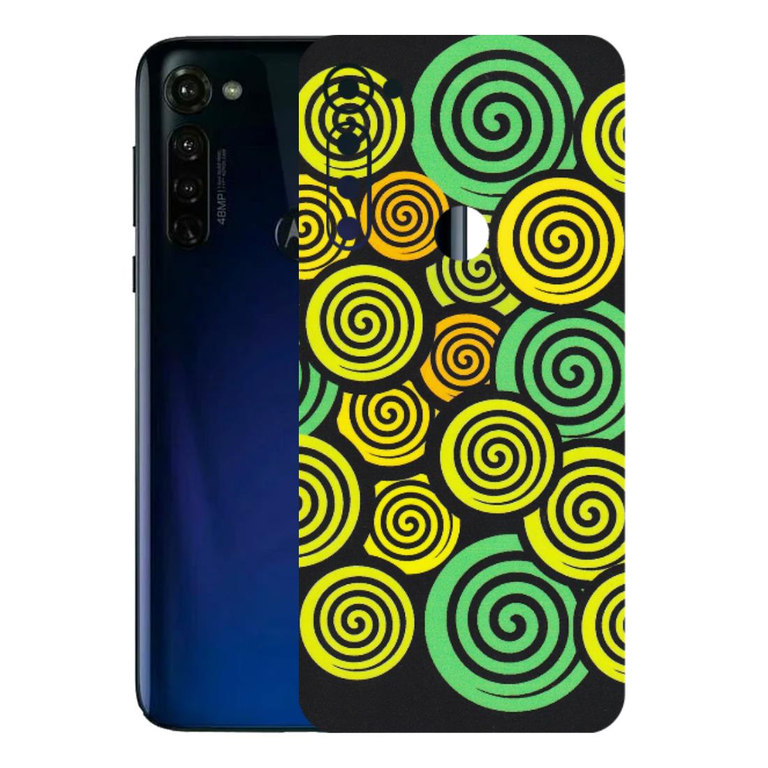 Motorola Phone Skins (All Models) - Crazy Spiral - Matte Finish (M-91) Motorola Moto G Stylus