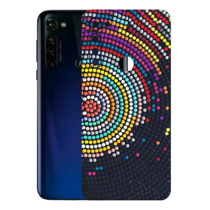 Motorola Phone Skins (All Models) - Rainbow Dot Mandala - Matte Finish (M-97) Motorola Moto G Stylus