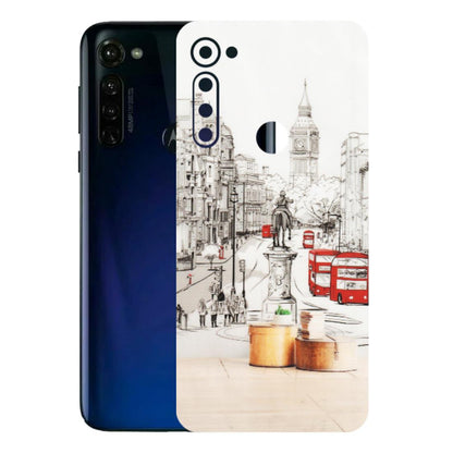 Motorola Phone Skins (All Models) - London Street - Transparent Finish (T-02) Motorola Moto G Stylus