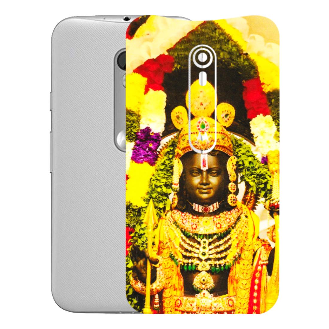 Motorola Phone Skins (All Models) - Ram Lalla Ayodhya - 3D Embossed Finish (L-103) Motorola Moto G Turbo