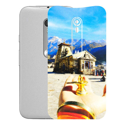 Motorola Phone Skins (All Models) - Beauty of Kedarnath - 3D Embossed Finish (L-108) Motorola Moto G Turbo