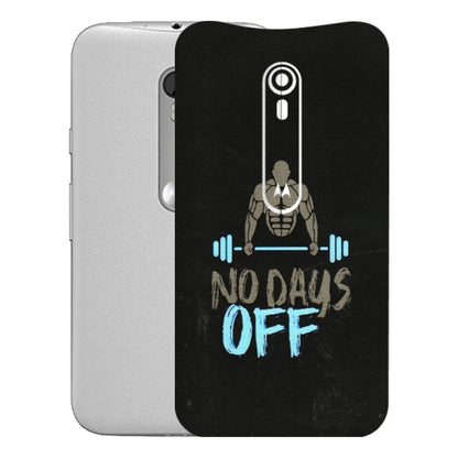 Motorola Phone Skins (All Models) - Gym Lover - 3D Embossed Finish (L-127) Motorola Moto G Turbo
