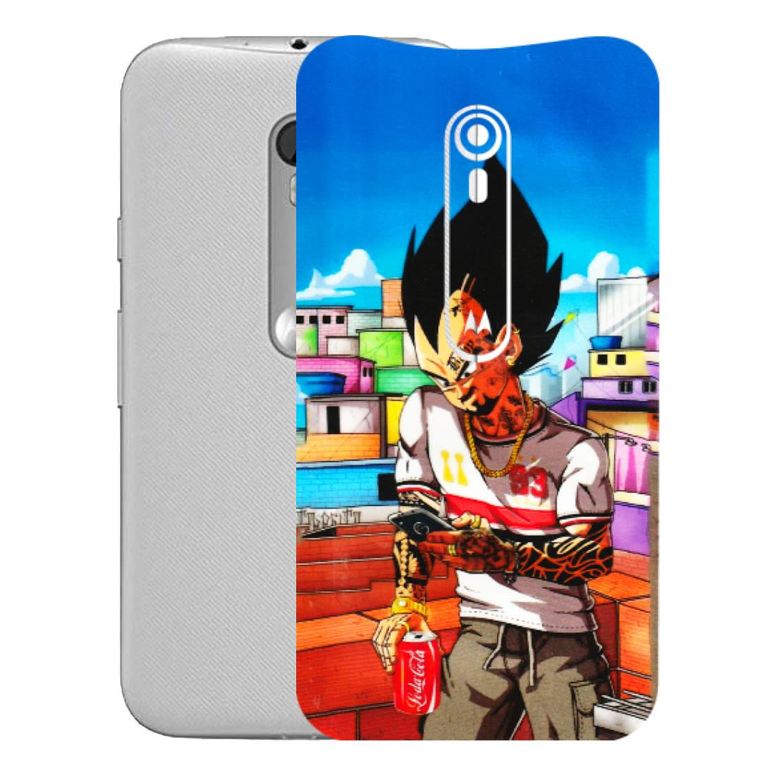 Motorola Phone Skins (All Models) - Vegeta - 3D Embossed Finish (L-136) Motorola Moto G Turbo