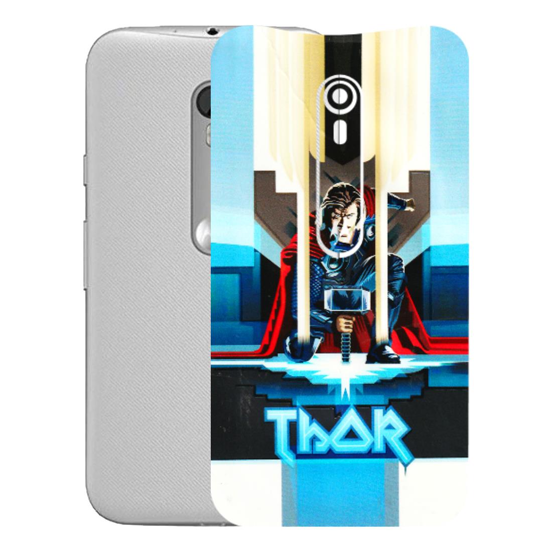 Motorola Phone Skins (All Models) - Thor - 3D Embossed Finish (L-137) Motorola Moto G Turbo