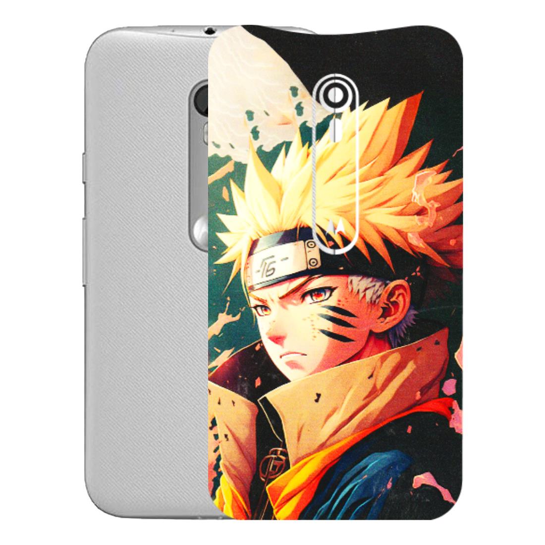 Motorola Phone Skins (All Models) - New Naruto - 3D Embossed Finish (L-148) Motorola Moto G Turbo