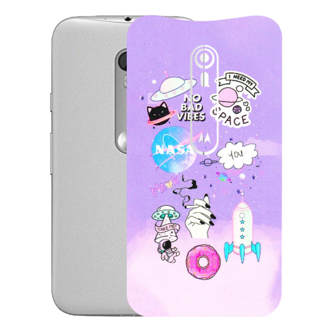 Motorola Phone Skins (All Models) - I Need My Nasa Skin - 3D Embossed Finish (L-149) Motorola Moto G Turbo