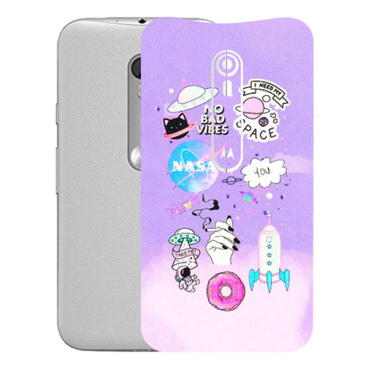 Motorola Phone Skins (All Models) - I Need My Nasa Skin - 3D Embossed Finish (L-149) Motorola Moto G Turbo