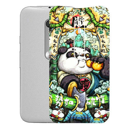Motorola Phone Skins (All Models) - Royal Rich Panda - 3D Embossed Finish (L-170) Motorola Moto G Turbo