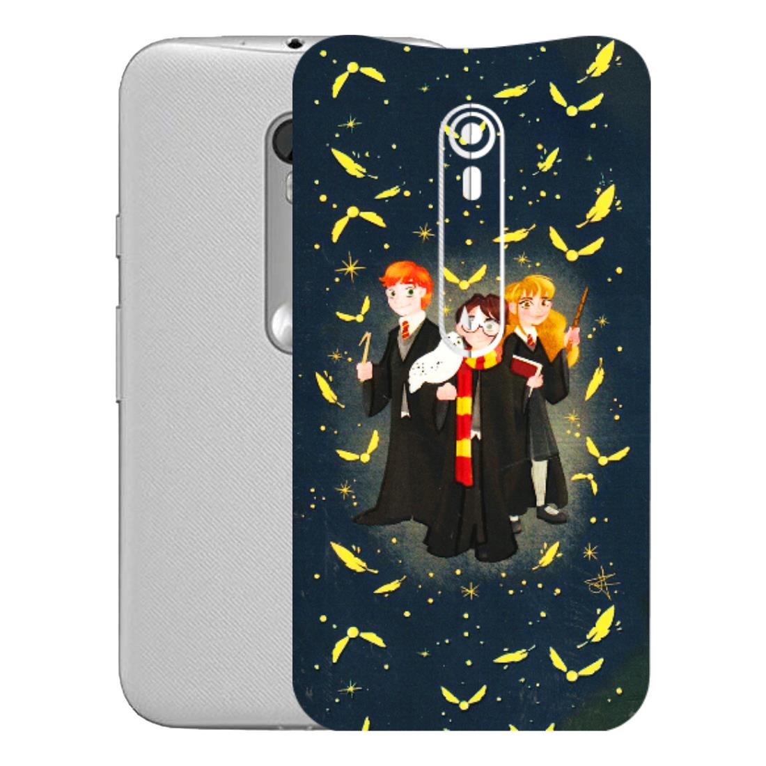 Motorola Phone Skins (All Models) - Harry Potter - 3D Embossed Finish (L-183) Motorola Moto G Turbo
